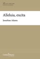 Alleluia Excita SATB choral sheet music cover